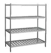 Giá Inox để đồ 4 tầng - 51A01-A02
