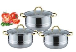 Bộ 3 nồi inox KG157